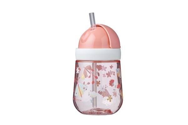 Little Dutch -  Mepal Trinkbecher mit Strohhalm Mio 300 ml - Flowers & Butterflies